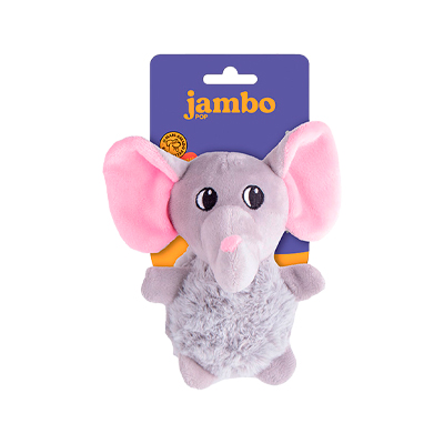 Brinquedo Jambo Mordedor Pelúcia Pop Animal Elephant para Cães U