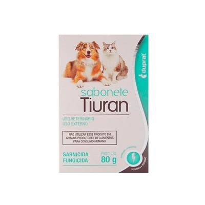 Sabonete Fungicida Tiuran 80g