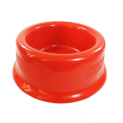 Comedouro Furacão Pet Plástico Vermelho 350ml