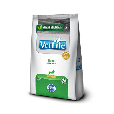 Ração Vet Life Natural Renal para Cães de Porte Pequeno 10,1kg