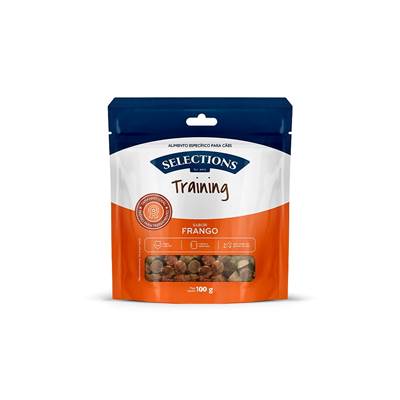Snack Selections For Pets Training para Cães sabor Frango 100g