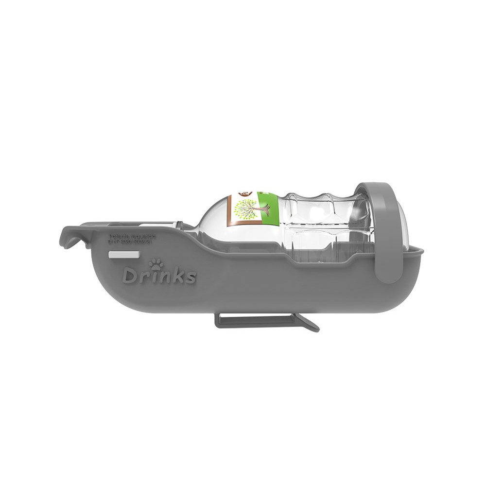 Bebedouro Portátil Plast Pet Eco Taupe para Cães 500ml