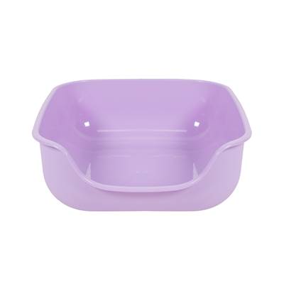 Bandeja Sanitária Pet Games Caixona de Areia Lilás para Gatos U