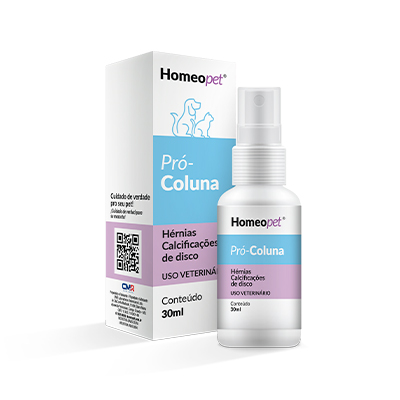 Sistema de Terapia Homeopet para Cães e Gatos Pró-Coluna 30ml