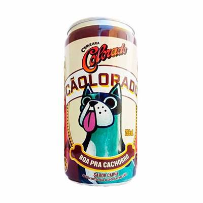 Cerveja Padaria Pet Cãolorado para Cães sabor Carne 269ml