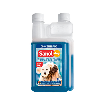 Eliminador de Odores Sanol Dog Concentrado Tradicional 1L