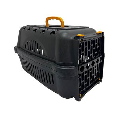 Caixa de Transporte DuraPets Falcon Black Amarela Tam 1