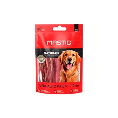 Osso Mastig Super Premium Vergalho Pixie 6' para Cães 10 unids