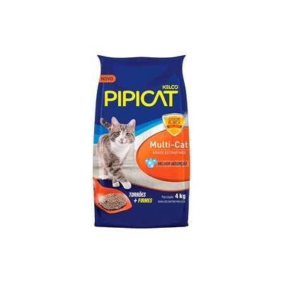 Areia Sanitária Pipicat Multi-Cat