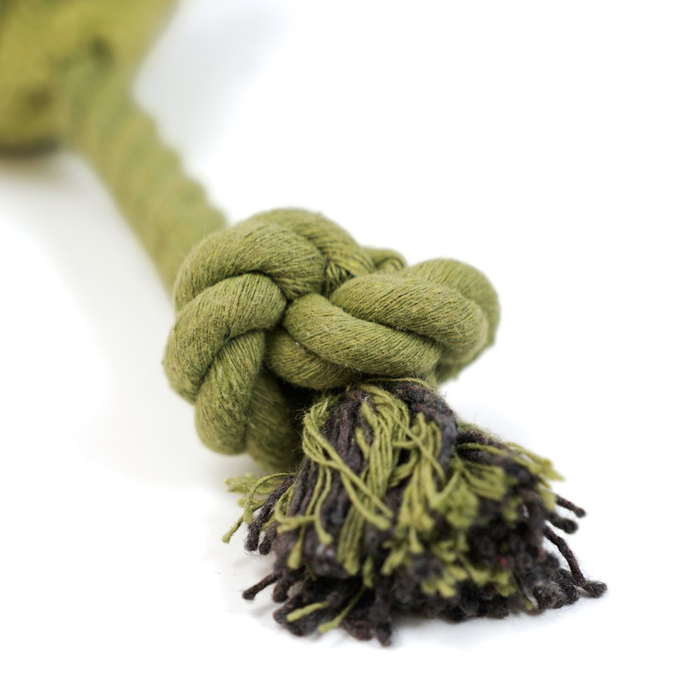 Brinquedo de Pelúcia Oikos Flor com Corda para Cães