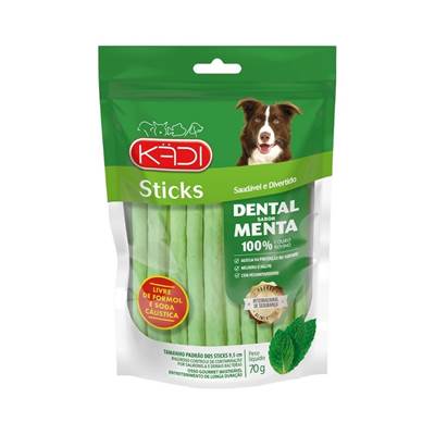 Snack Kadi Sticks Dental Menta para Cães 70g