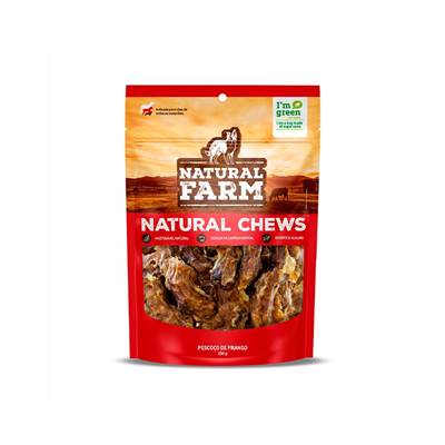 Osso Natural Farm Pescoço de Frango para Cães 150g