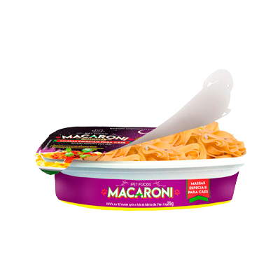 Massas Especiais Macaroni Ipet para Cães Talharim 25g