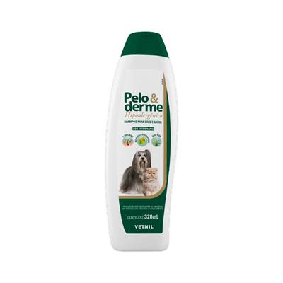 Shampoo Pelo e Derme Hipoalergênico 320ml
