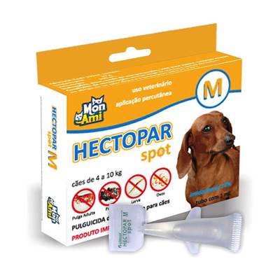 Antipulgas Hectopar Spot M para Cães M