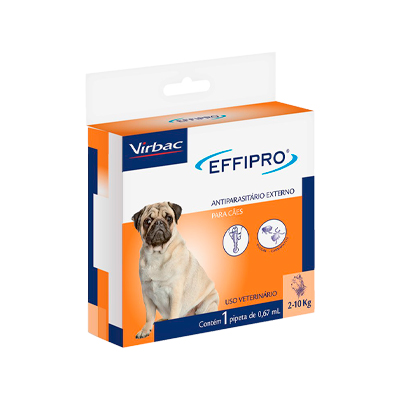 Antiparasitário Effipro para Cães até 10kg 1 pipeta
