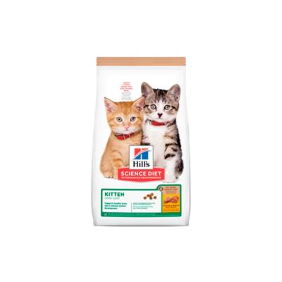 Ração Hill's Science Diet Sem Milho, Trigo ou Soja para Gatos Filhotes Sabor Frango 1.59kg