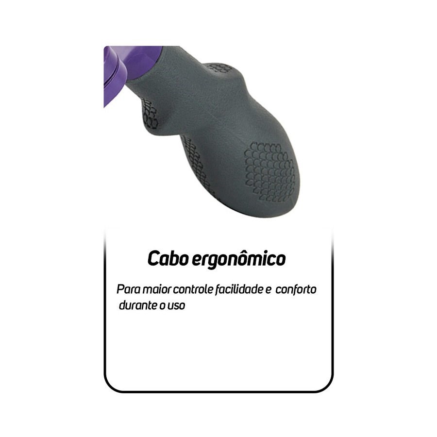 Escova New Furminator M/G para Gatos de Pelo Curto