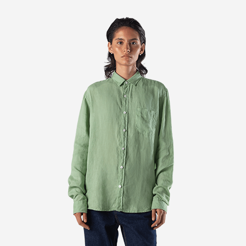 Camisa de Linho Verde G
