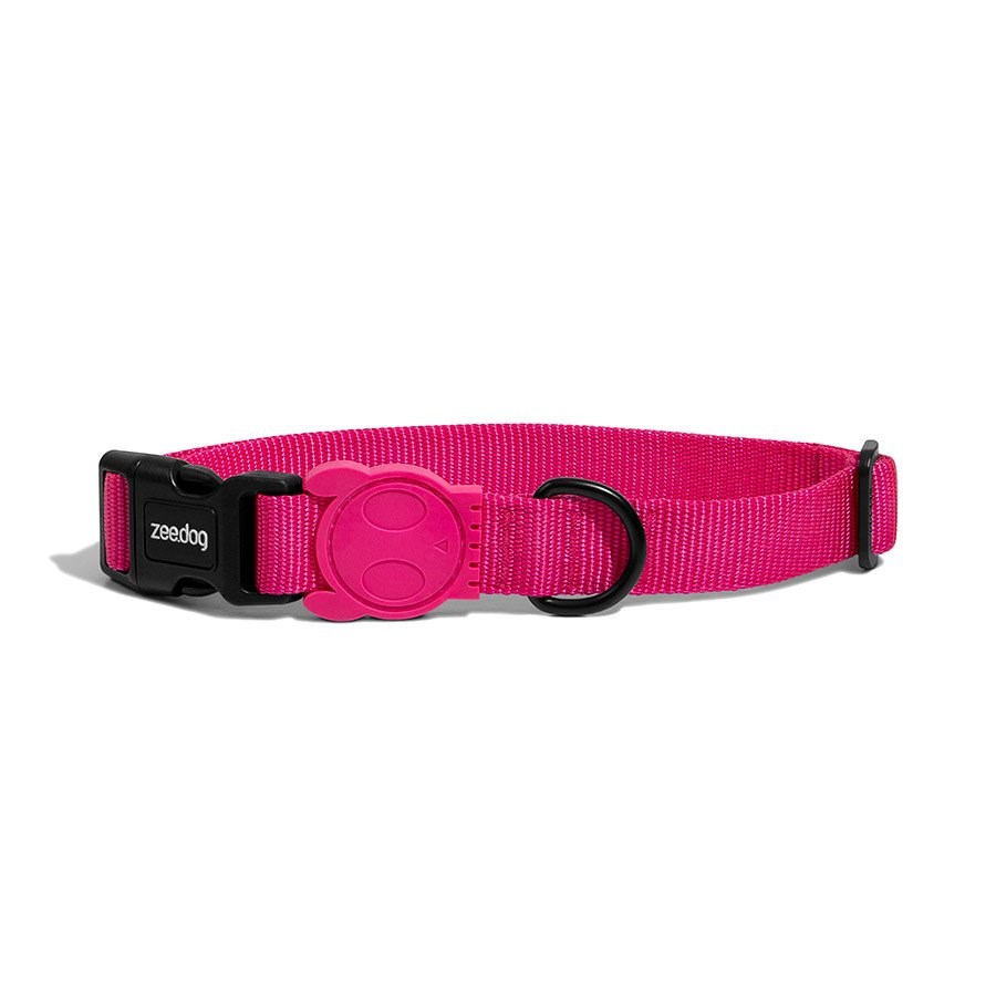 Coleira para Cachorros Pink Led
