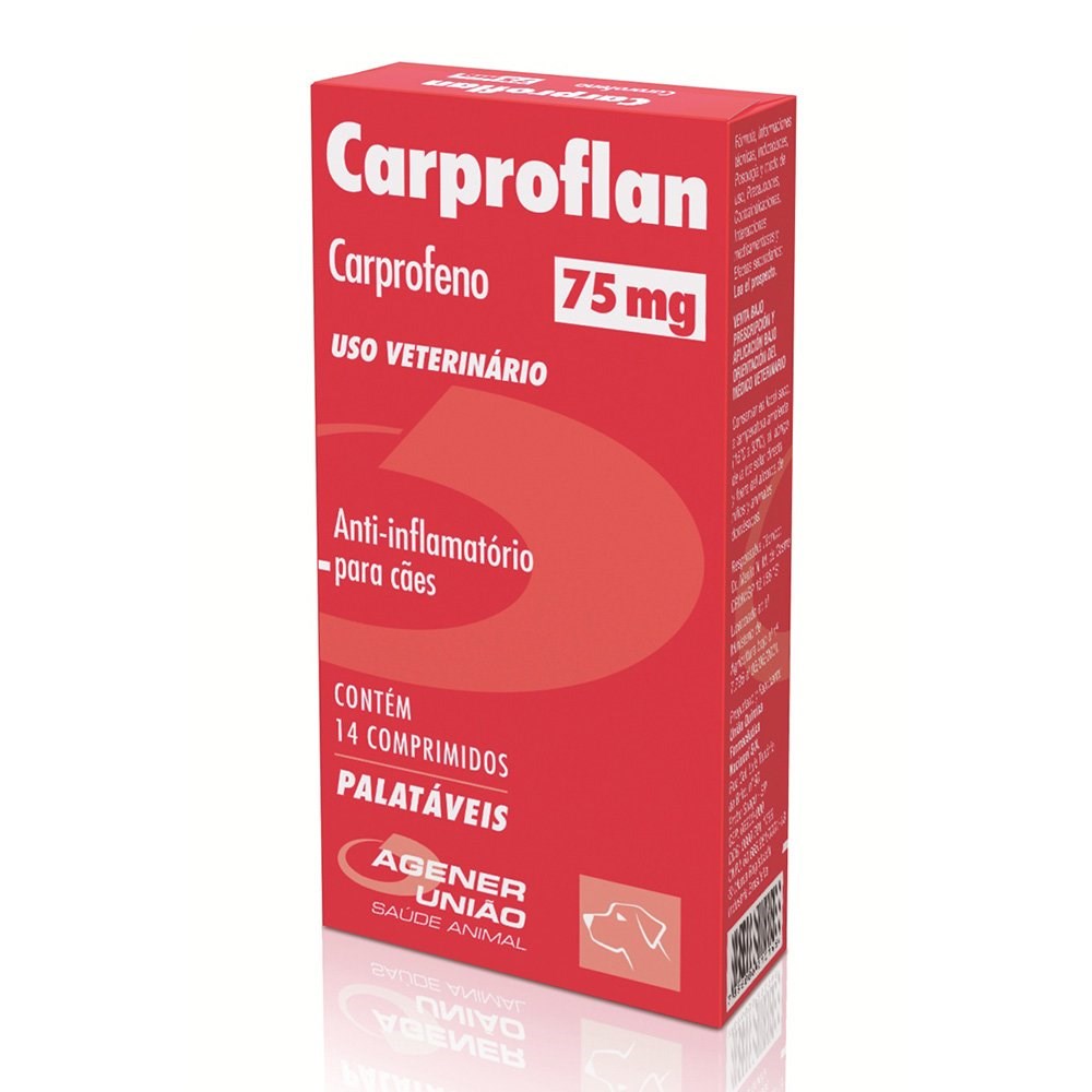 Carproflan - Anti-inflamatório para Cães 