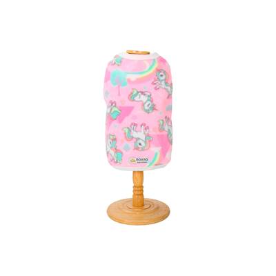 Blusa Bonito pra Cachorro Básica Unicórnio Rosa para Cães G