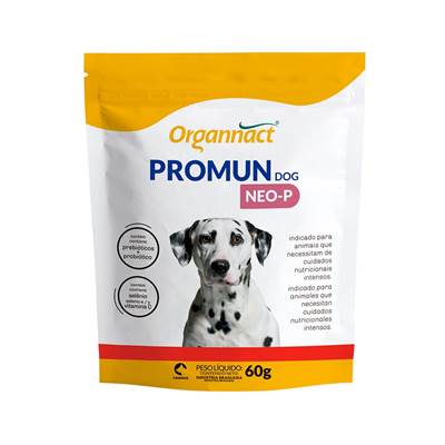 Suplemento Organnact Promun Dog Neo-P para Cães 60g