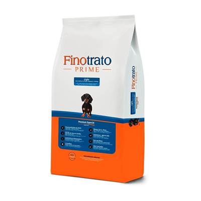 Ração Finotrato Prime Light Adultos Raças Pequenas e Médias 10,1kg