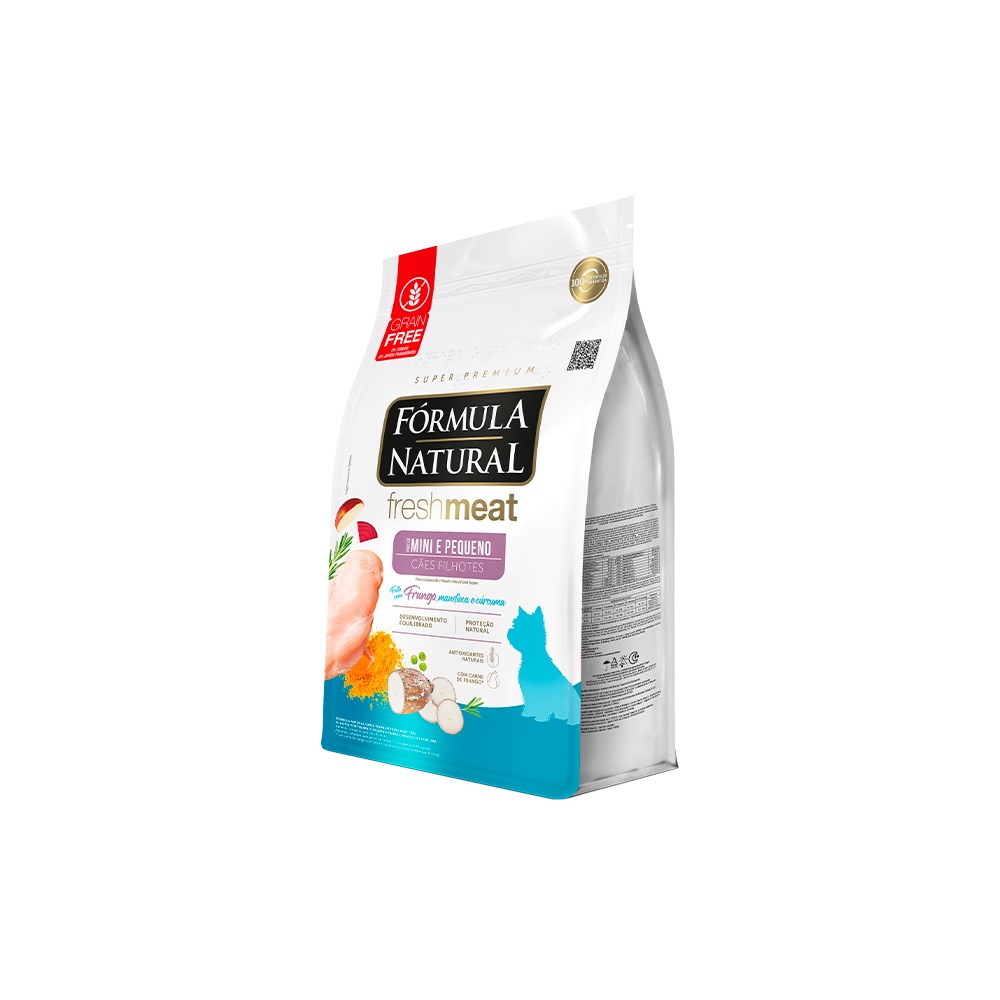 Ração Fórmula Natural Fresh Meat para Cães Filhotes de Porte Mini e Pequeno
