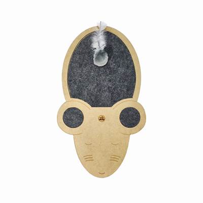 Arranhador Fábrica Pet Joy Mouse Cinza para Gatos U