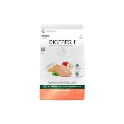 Ração Biofresh para Cães Adultos de Pequeno e Mini Porte Sabor Frango 10,1kg
