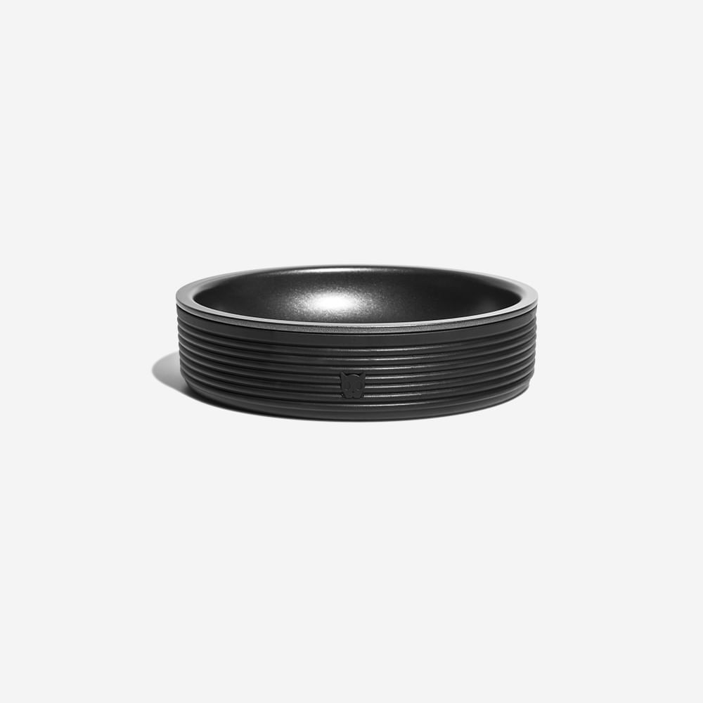 Comedouro Zee.Cat Duo Bowl Black para Gatos | Imagem 0