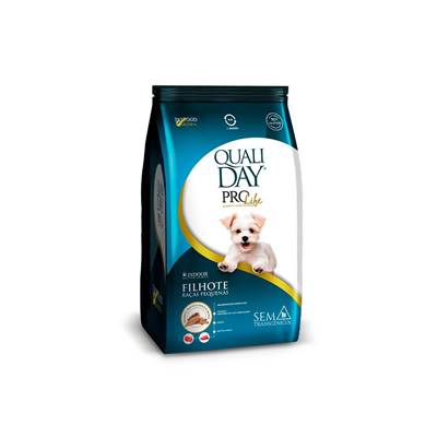 Ração Qualiday Pro Life Frango com Batata Doce para Cães Filhotes Raças Pequenas 1kg
