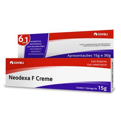 Neodexa F Creme para Cães e Gatos 15g
