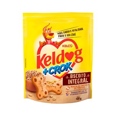 Biscoito Keldog +Crock Integral para Cães