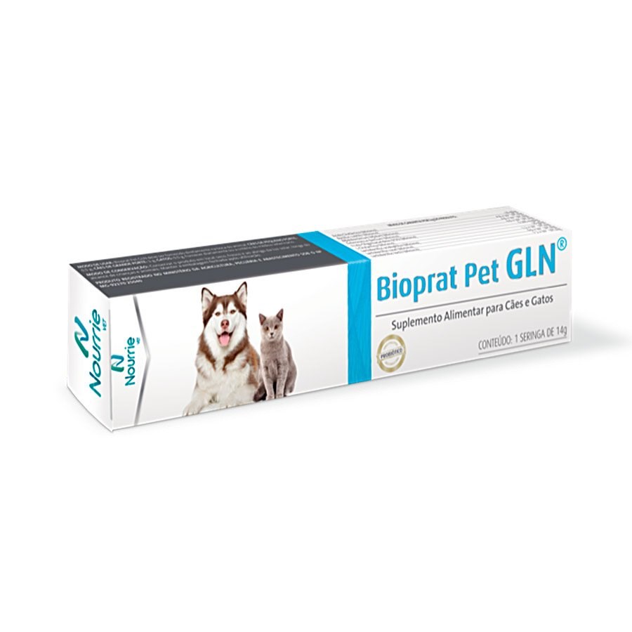 Probiótico Bioprat Pet GLN para Cães e Gatos