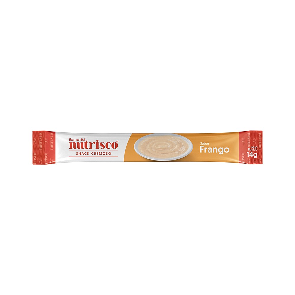 Snack Nutrisco Cremoso para Gatos sabor Frango