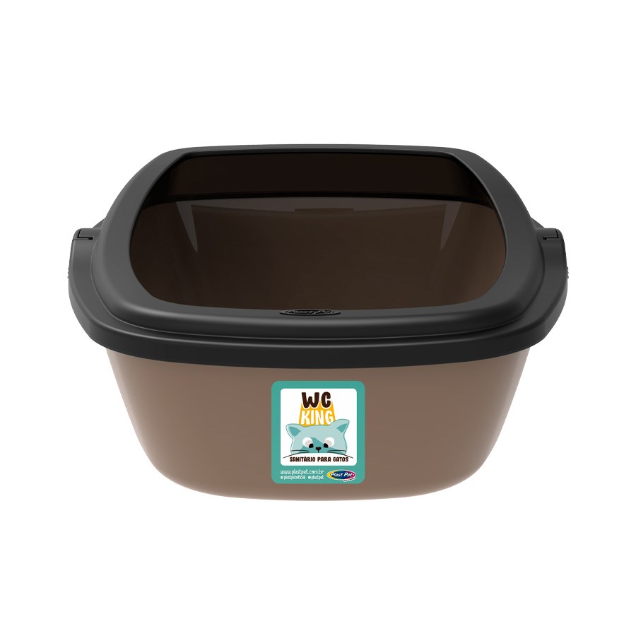 Bandeja Sanitária Plast Pet King Gold para Gatos