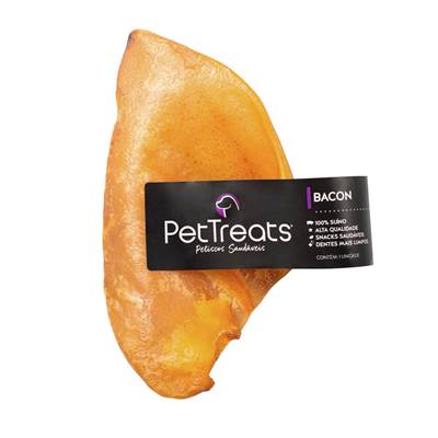Osso PetTreats Orelha Suína Bacon para Cães