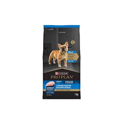 Ração Proplan Longevidade Excepcional Sênior 7+ para Cães de Porte Mini e Pequeno 2,5kg