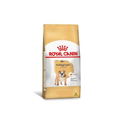 Ração Royal Canin para Cães Adultos da Raça Bulldog Inglês 12kg