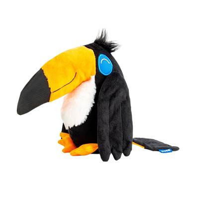 Brinquedo Tucano de Pelúcia para Cães