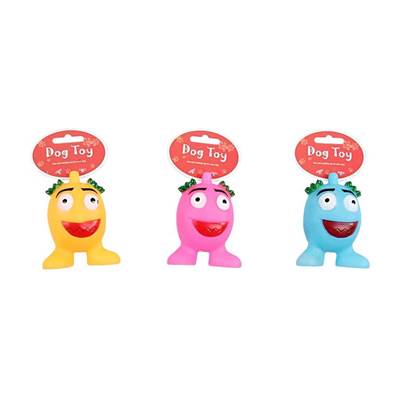 Brinquedo Pawspals Dog Toy Vinil Monstro Sorridente para Cães - Cores Sortidas U