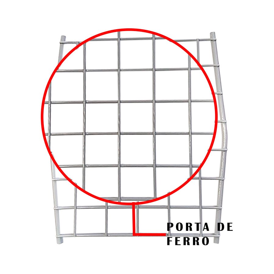 Caixa de Transporte DuraPets Pink com Porta de Aço para Cães e Gatos