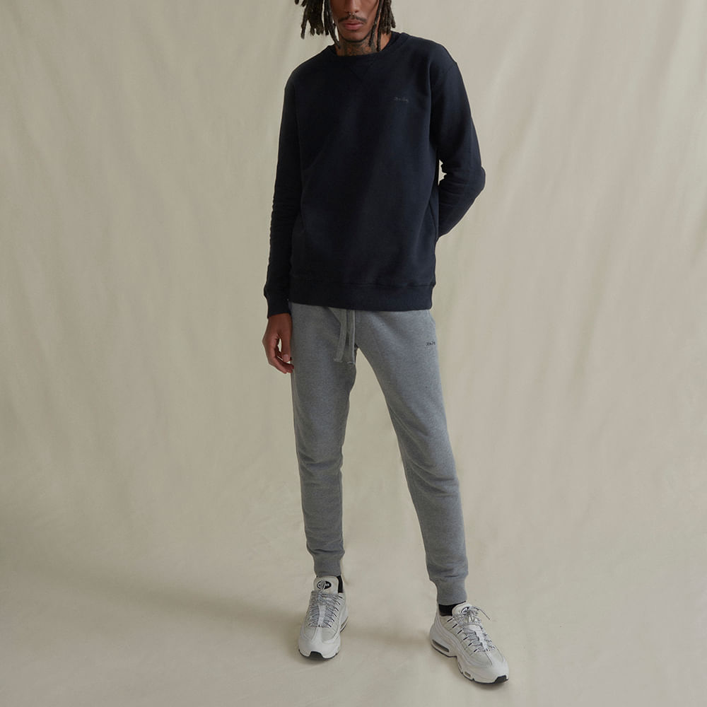 Calça de Moletom Masculino Cinza | Imagem 3