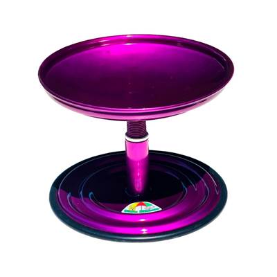 Comedouro Vida Mansa Miau Miau Violeta para Gatos 284ml