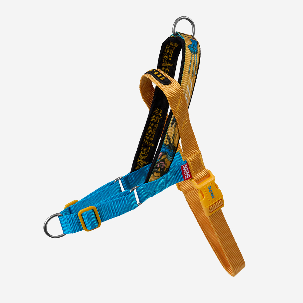 Peitoral Antipuxão SofterWalk para Cachorros Marvel Wolverine  | Imagem 0