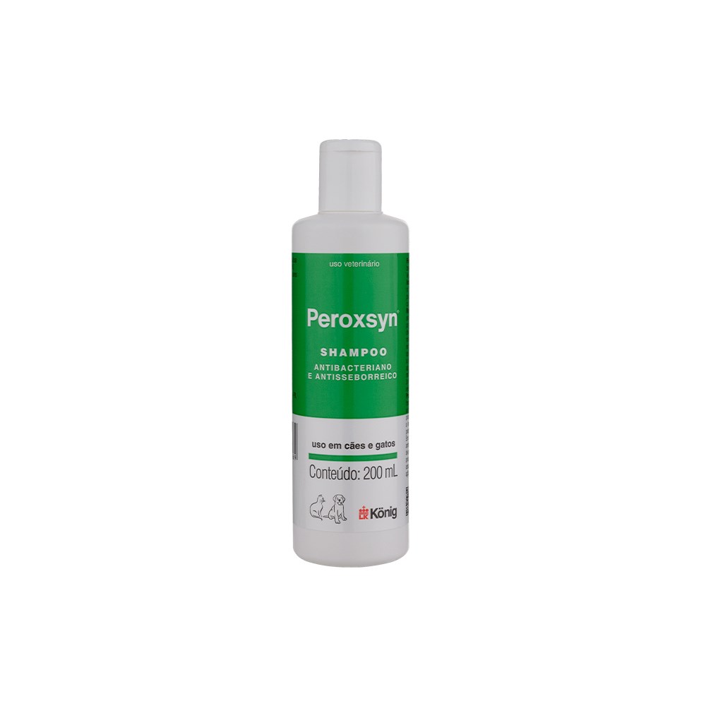 Shampoo Antibacteriano e Antisseborreico Peroxsyn para Cães e Gatos