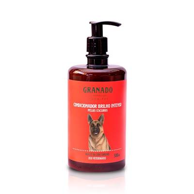 Condicionador Granado Brilho Intenso Pelos Escuros para Cães e Gatos 500ml