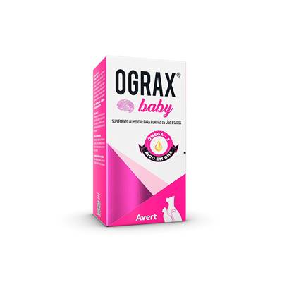 Suplemento Avert Ograx Baby para Cães e Gatos 30ml